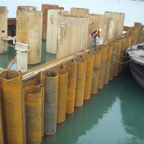 哈密钢护筒现场安装